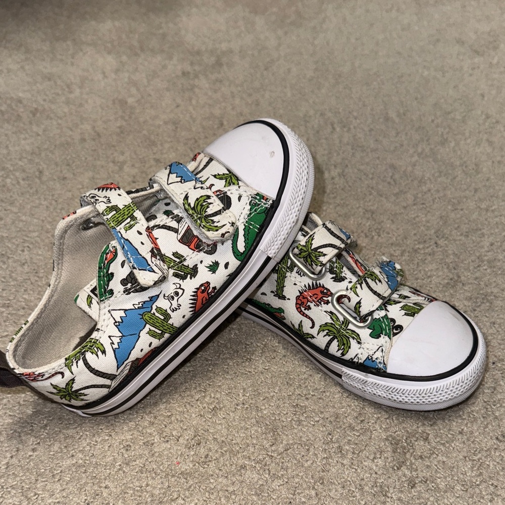 Converse White Dinosaur Desert